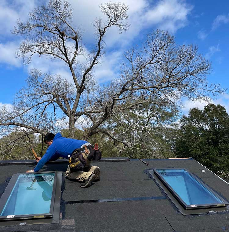 Skylight Roof Repair Mobile AL Baldwin County