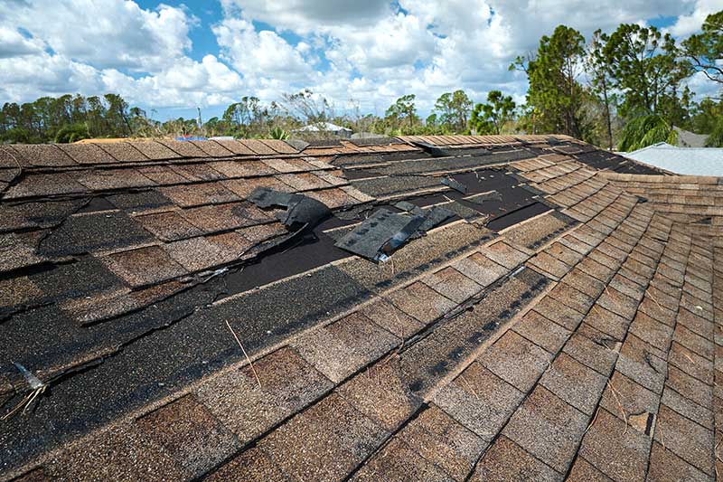 Hurricane Roof Damage Repairs Mobile Alabama